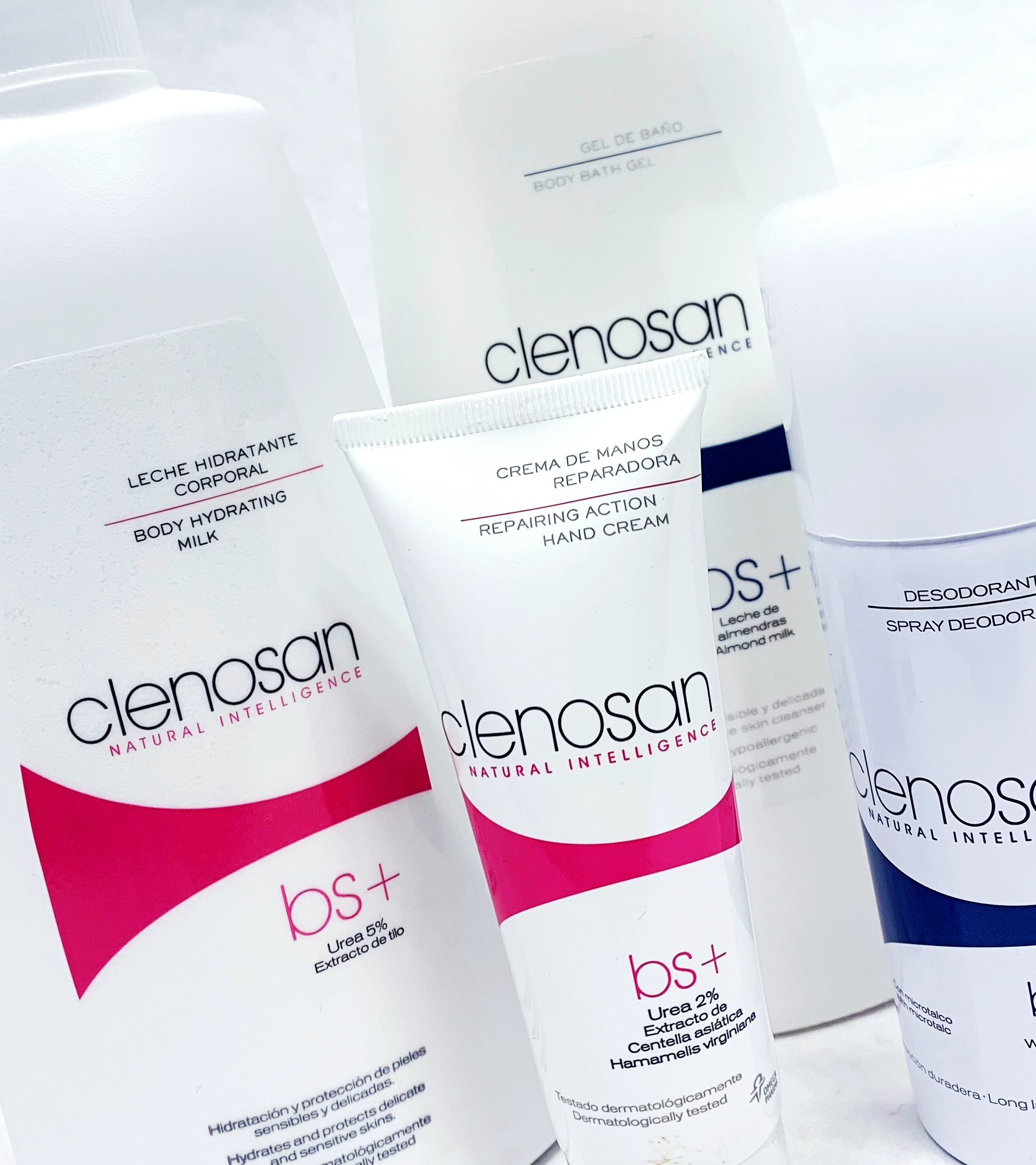 Clenosan hidratacion e higiene para pieles sensibles